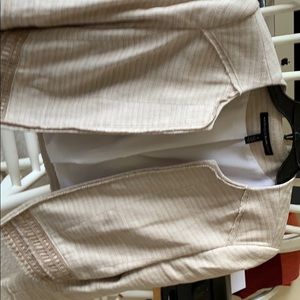 White House black market waist jacket